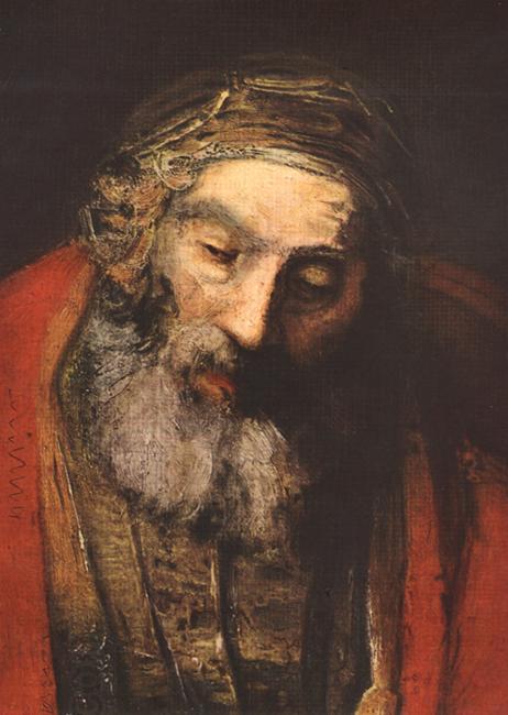 REMBRANDT Harmenszoon van Rijn The Return of the Prodigal Son (detail) China oil painting art